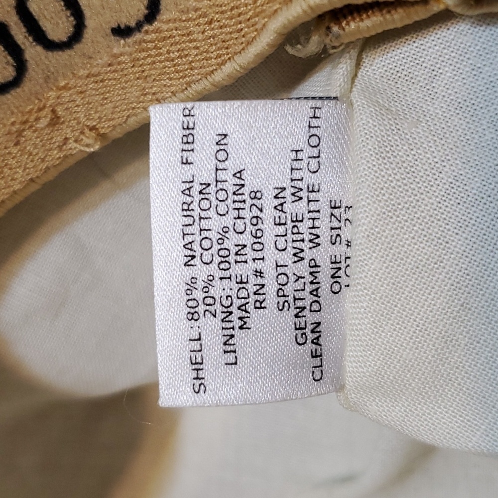 Coolibar Beach Cotton Sun Hat - Picture 14 of 14